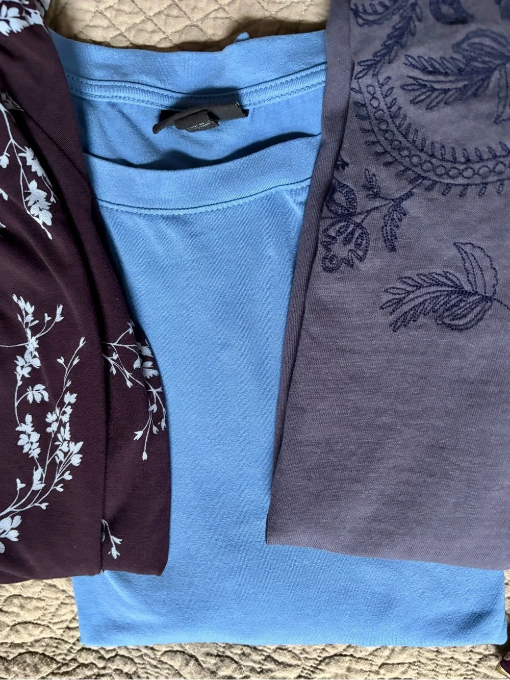 4 J. Jill long sleeved pullover tops, GUC - Picture 4 of 5